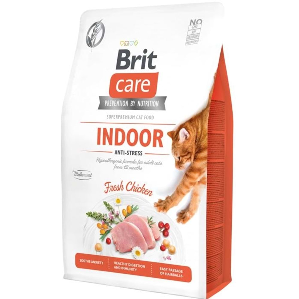 BRIT CARE CAT GRAIN FREE INDOOR ANTİSTRESS 2KG