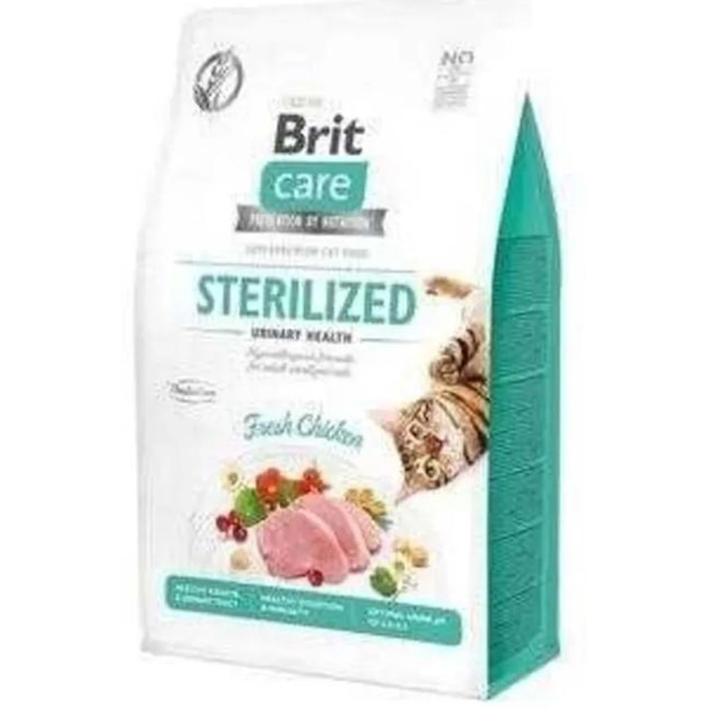 BRIT CARE CAT GRAİN FREE STERLİSED URİNARY HEALTH 2 KG