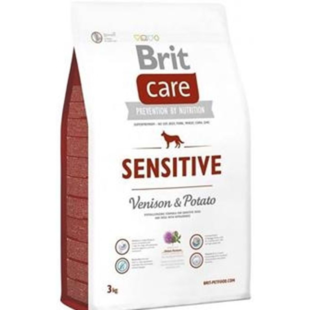 BRİT CARE SENSİTİVE VENİSON POTATO 3KG