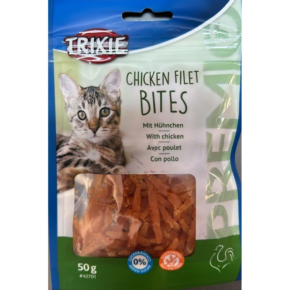 PREMIO CHICKEN BITES FILET BITES 50G