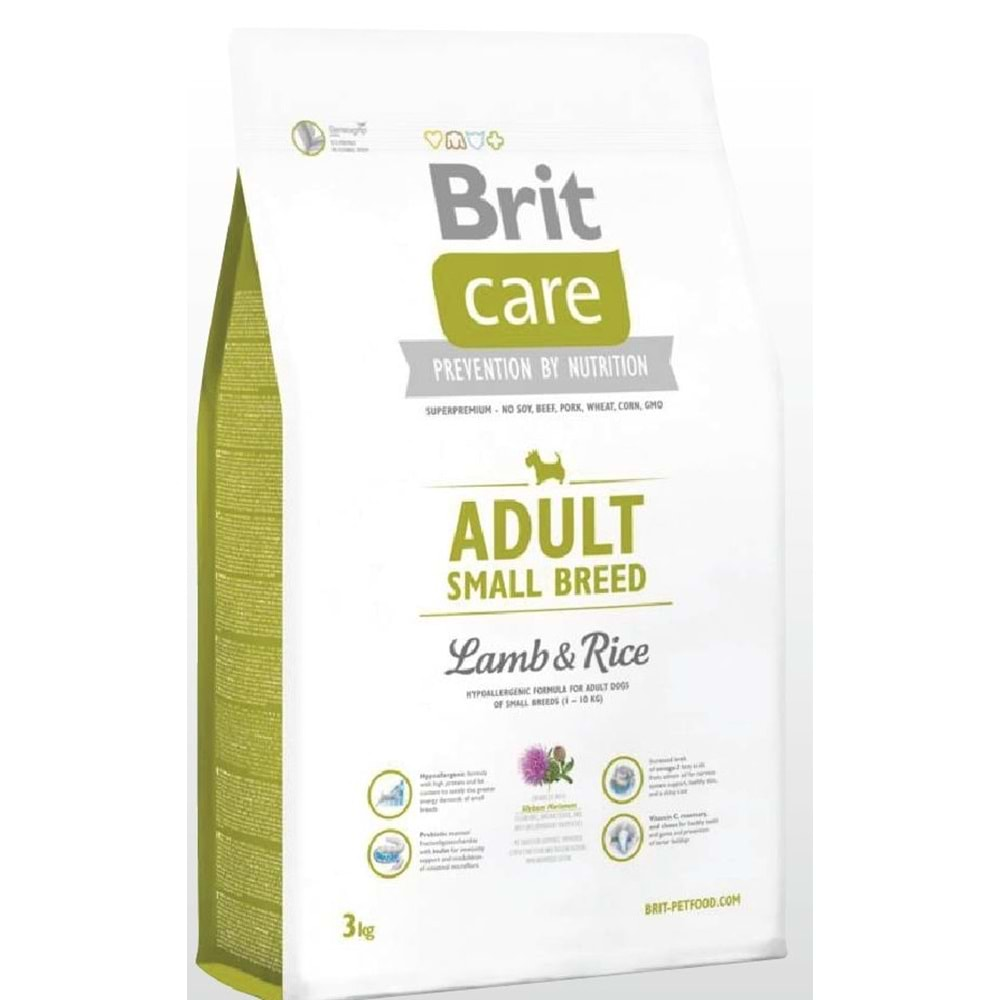 BRİT CARE ADULT SMALL BREED LAMB 3KG