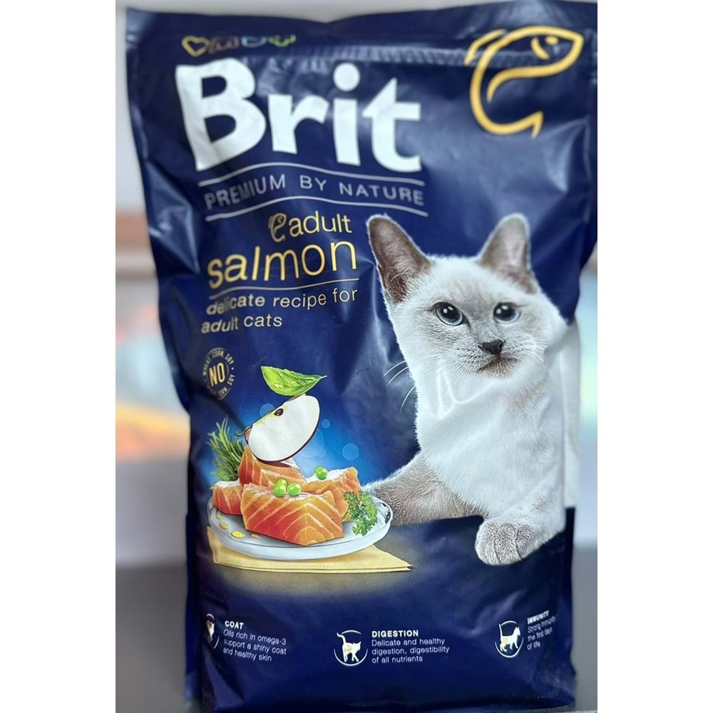 BRİT PREMİUM CAT ADULT SALMON 1,5KG