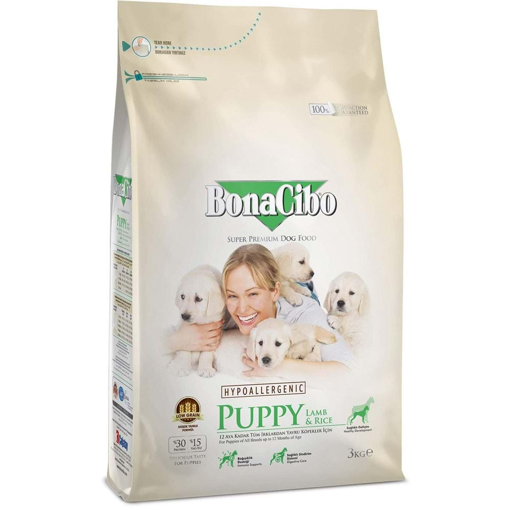 BONACİBO PUPPY LAMB 3KG