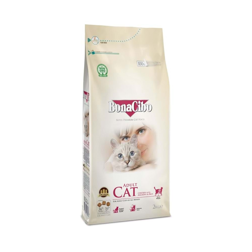 BONACİBO CAT CHICKEN 2KG