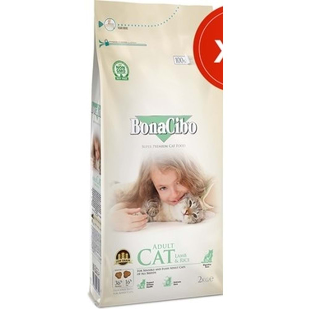 BONACİBO CAT LAMB 2KG