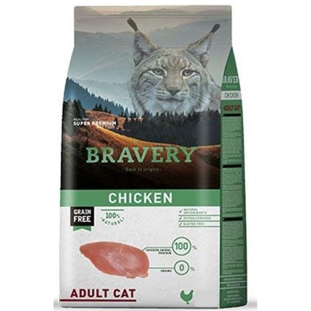 BRAVERY ADULT CAT CHICKEN 7KG