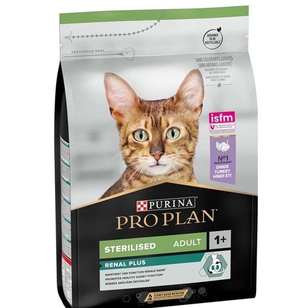 PROPLAN STERLISED RENAL PLUS CAT SALMON 1,5KG