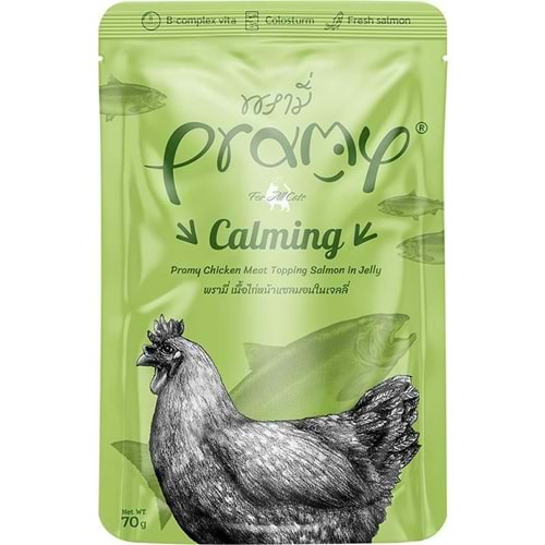 PRAMY SAKİNLEŞTİCİ TAVUK VE SOMONLU 70 G