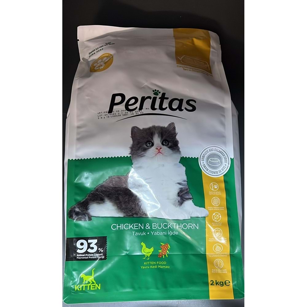 PERITAS KİTTEN TAVUKLU 2KG