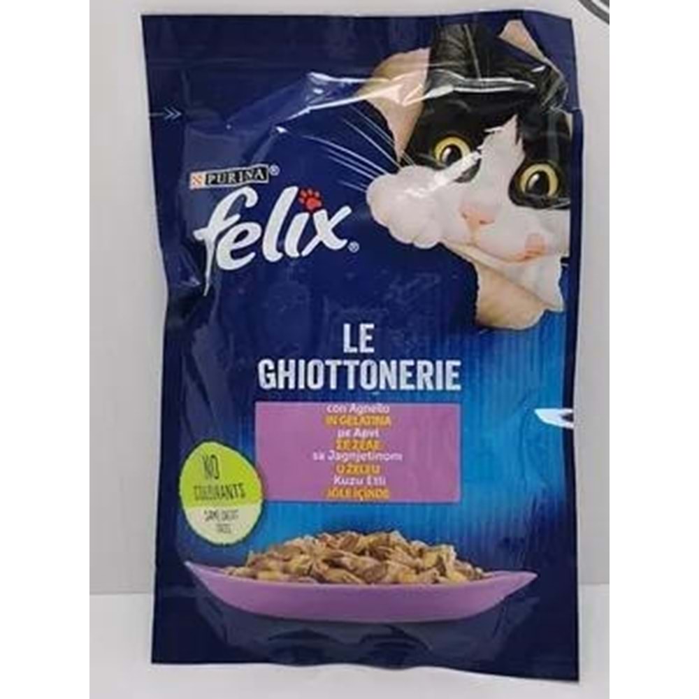 FELIX AGAIL GIJ LAMB POUCH 85GR
