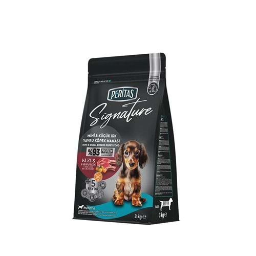 PERİTAS SİGNATURE MİNİ&SMALL PUPPY LAMB 3KG