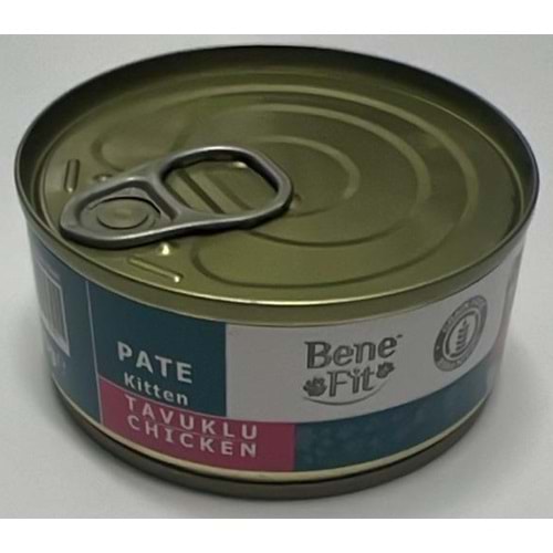 BENE FİT PATE KİTTEN CHICKEN 100G