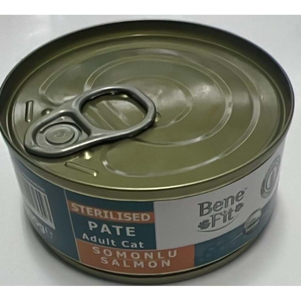 BENE FİT PATE STERLISED SALMON 100G