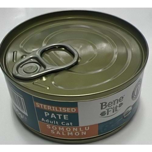 BENE FİT PATE STERLISED SALMON 100G
