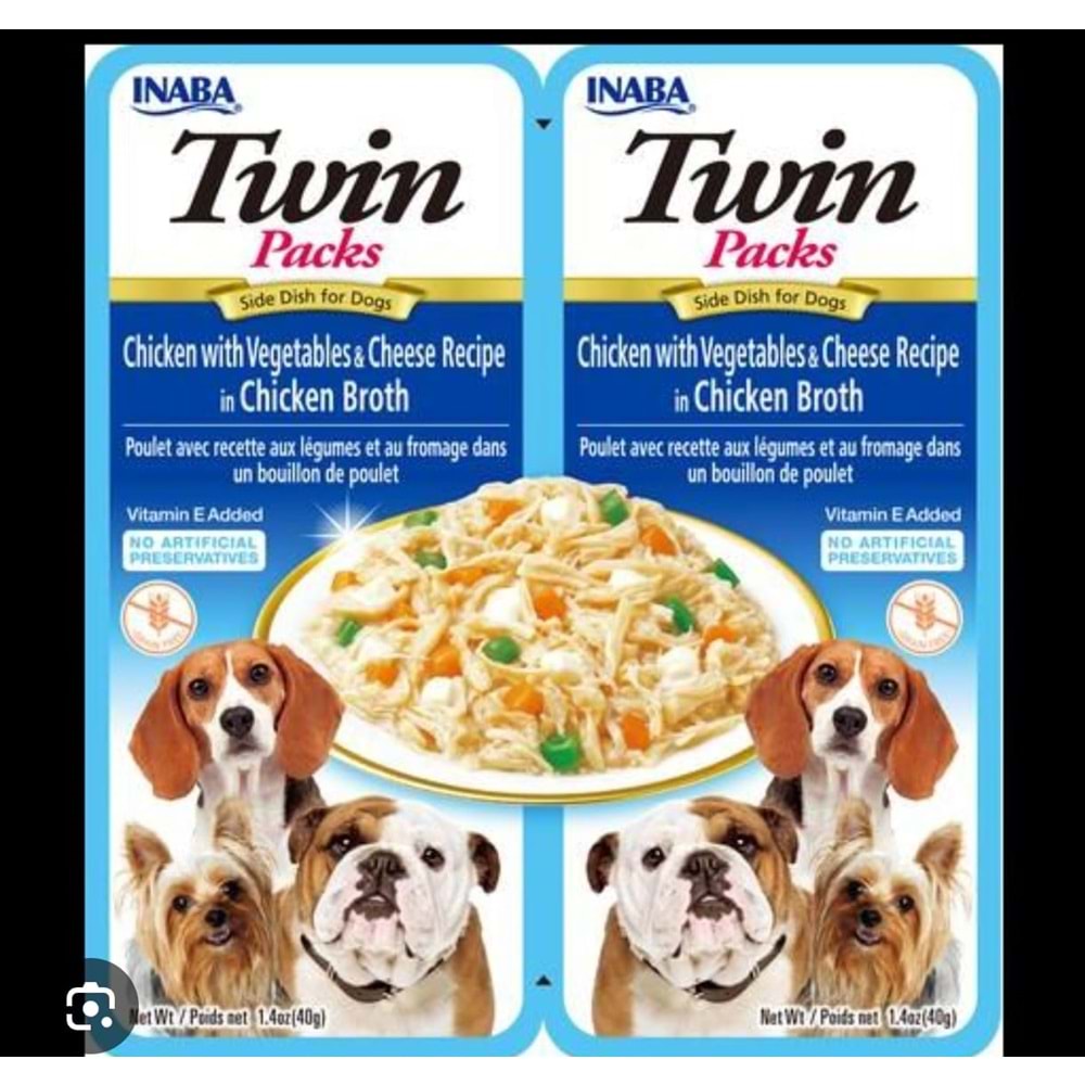 CHURU TWİN PACKS DOG 2PC CHEESE CHICKEN