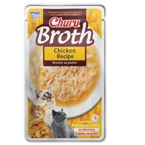 CHURU BROTH CHICKEN CAT