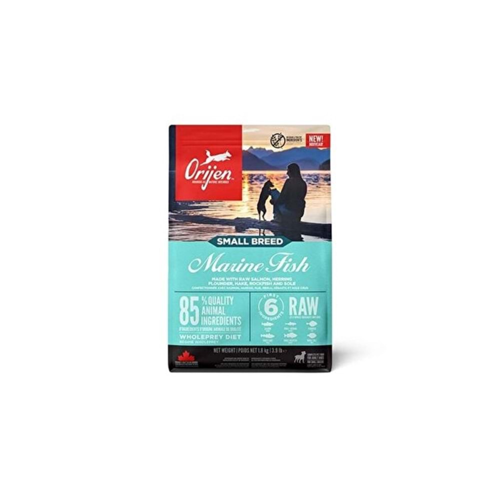 ORİJEN DOG SMALL BREED MARINE FISH 1.8KG