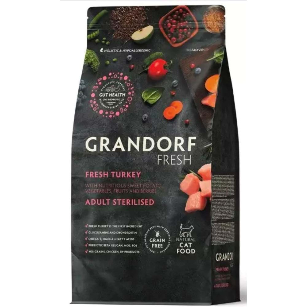 GRANDORF FRESH TURKEY ADULT STERILIED 2 KG