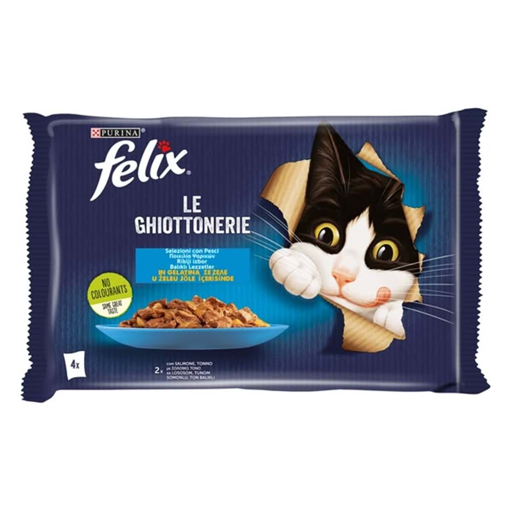 FELIX JEL SOMONLU TON BALIKLI 4 LÜ 340G