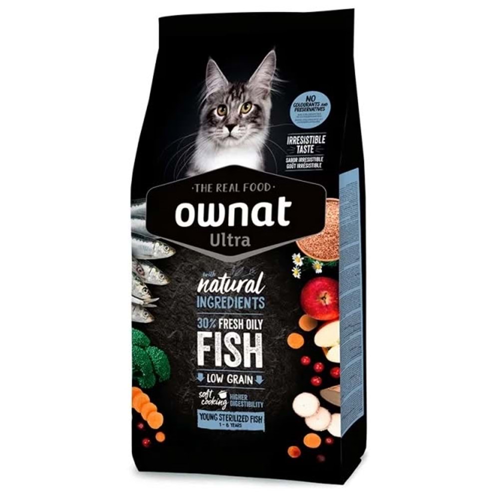 OWNAT ULTRA YOUNG STERLISED FISH 3KG