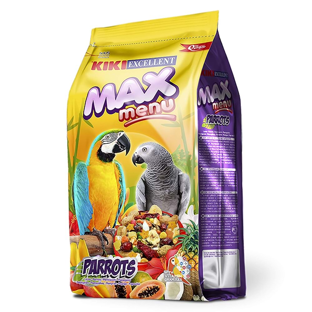 KİKİ MAX MENU PAPAĞAN YEMİ 1KG