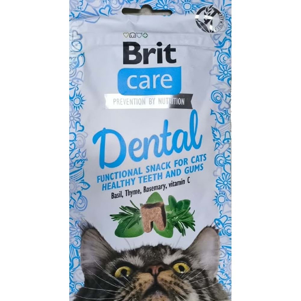 BRIT CARE SNACK DENTAL 50G