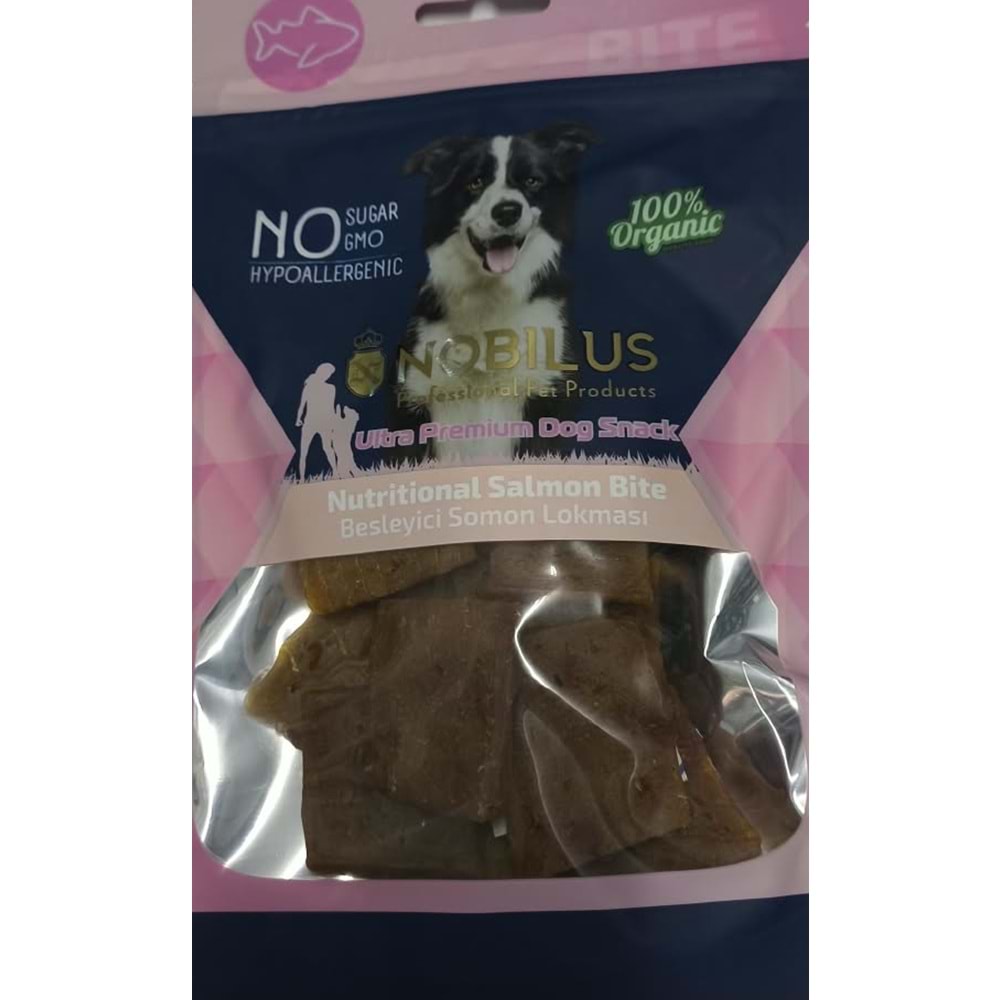 NOBILUS NUTRİTİONAL SALMON BİTE 80G